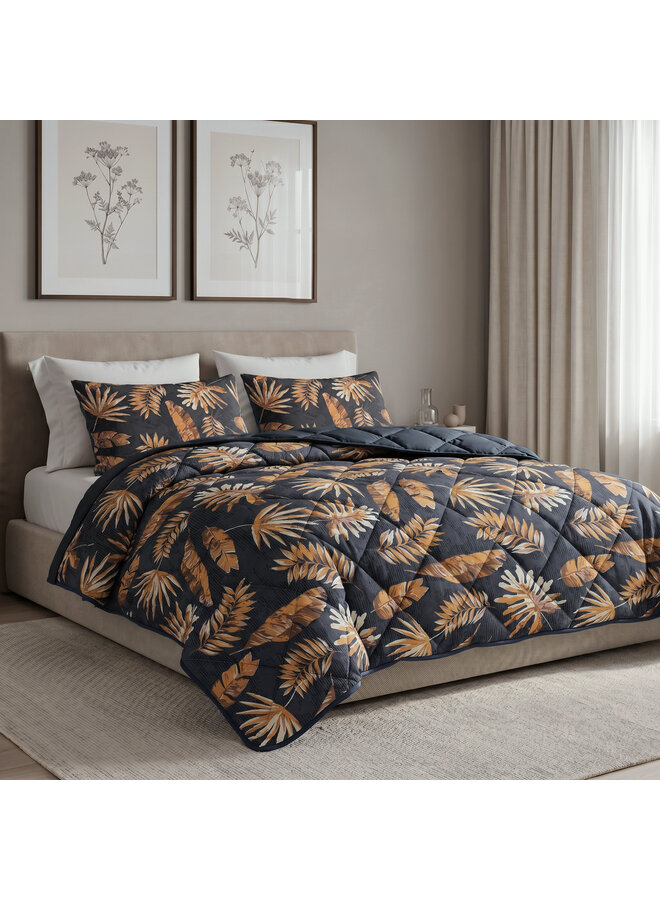 Sleeptime Lazy Dekbed Luisa Zwart - Met Kussenslopen - Microvezel
