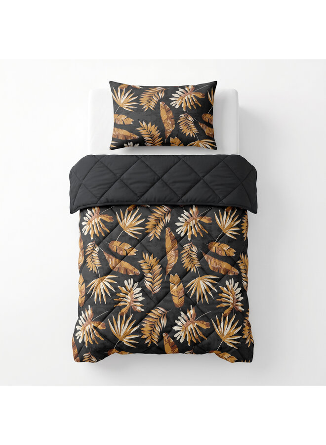 Sleeptime Lazy Dekbed Luisa Zwart - Met Kussenslopen - Microvezel