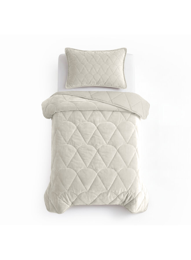 Sleeptime Lazy Dekbed Beige - Met Kussenslopen - Velvet