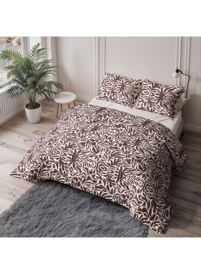 Sleeptime Lazy Dekbed Denzo Rood - Met Kussenslopen - Microvezel