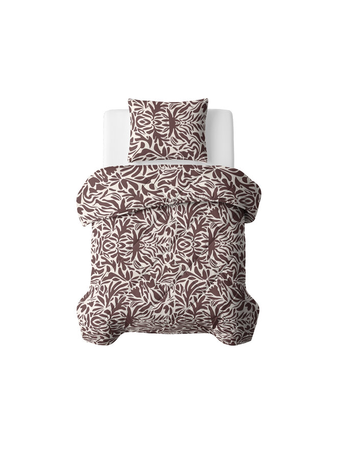 Sleeptime Lazy Dekbed Denzo Rood - Met Kussenslopen - Microvezel