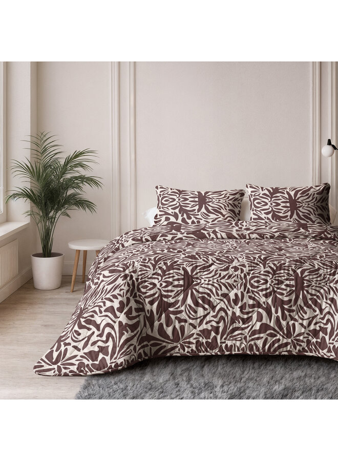Sleeptime Lazy Dekbed Denzo Rood - Met Kussenslopen - Microvezel