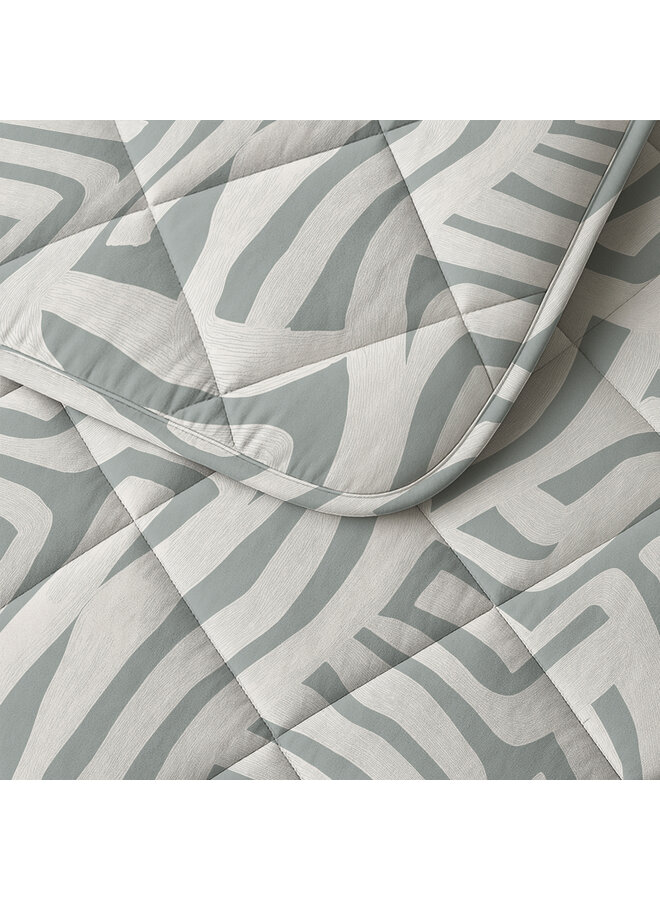 Sleeptime Lazy Dekbed Eran Groen - Met Kussenslopen - Microvezel