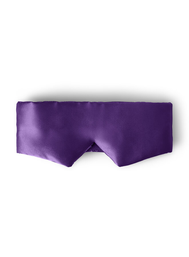 Purple Pillo Deepsleep Mask Paars -Moerbeizijde