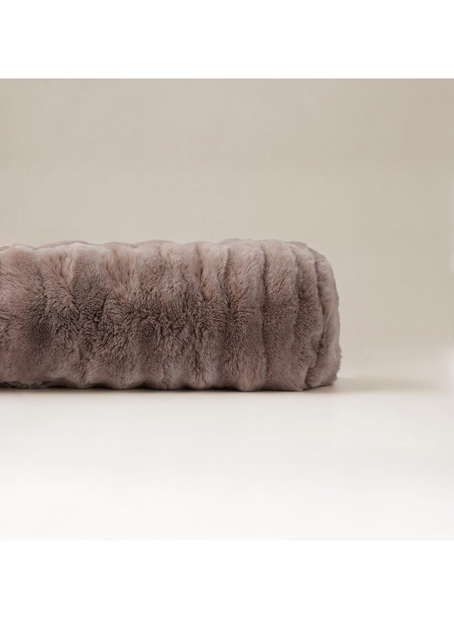 Sleeptime Bodypillow Pompom Taupe - Fur