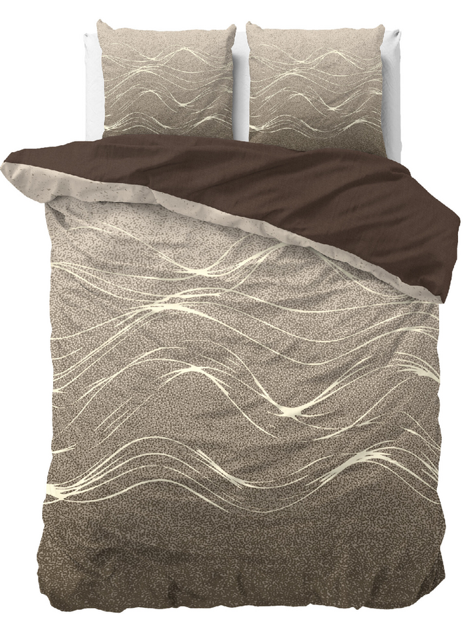 Sleeptime Dekbedovertrek Ravna Taupe - Microvezel