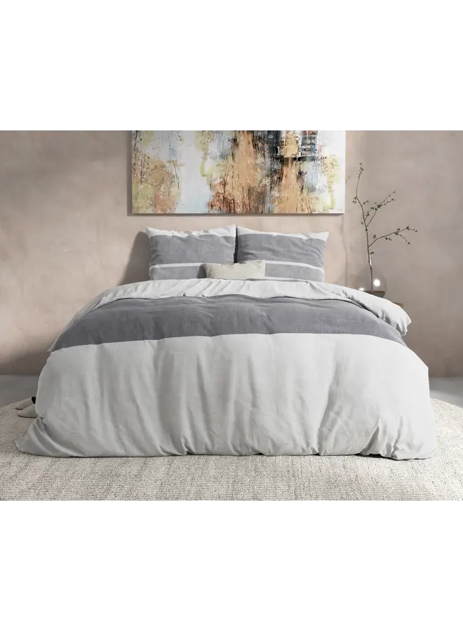 Dreamhouse Dekbedovertrek Skylar Antraciet - Flanel