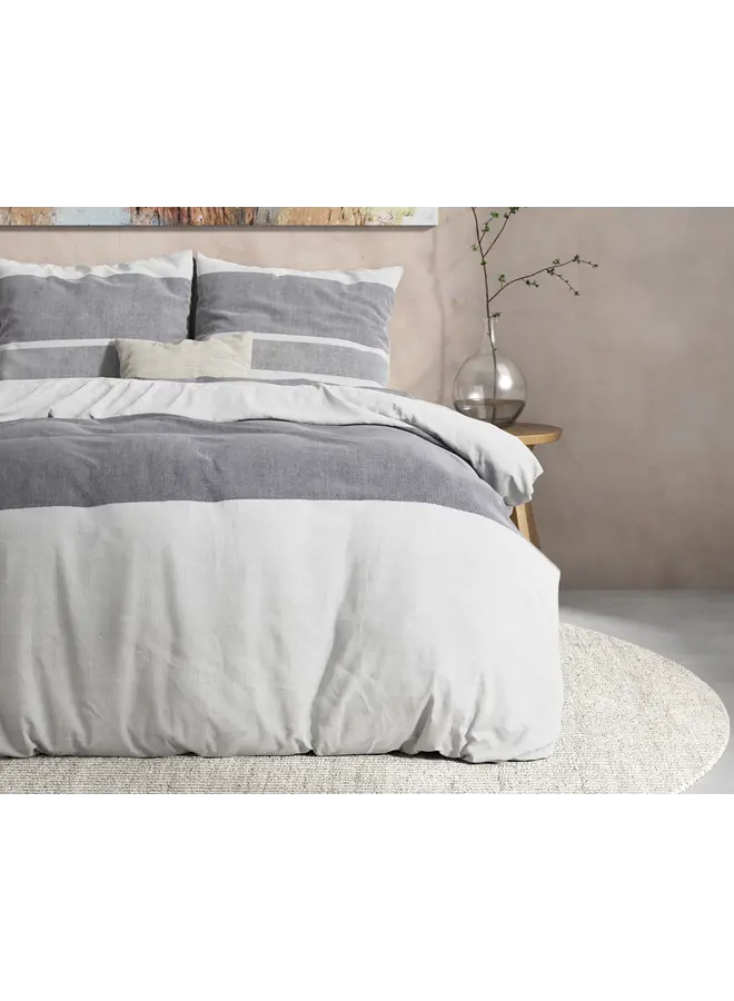 Dreamhouse Dekbedovertrek Skylar Antraciet - Flanel