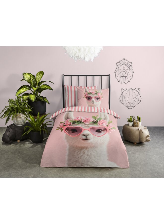 Pure Dekbedovertrek Kids Moni Roze - Microvezel