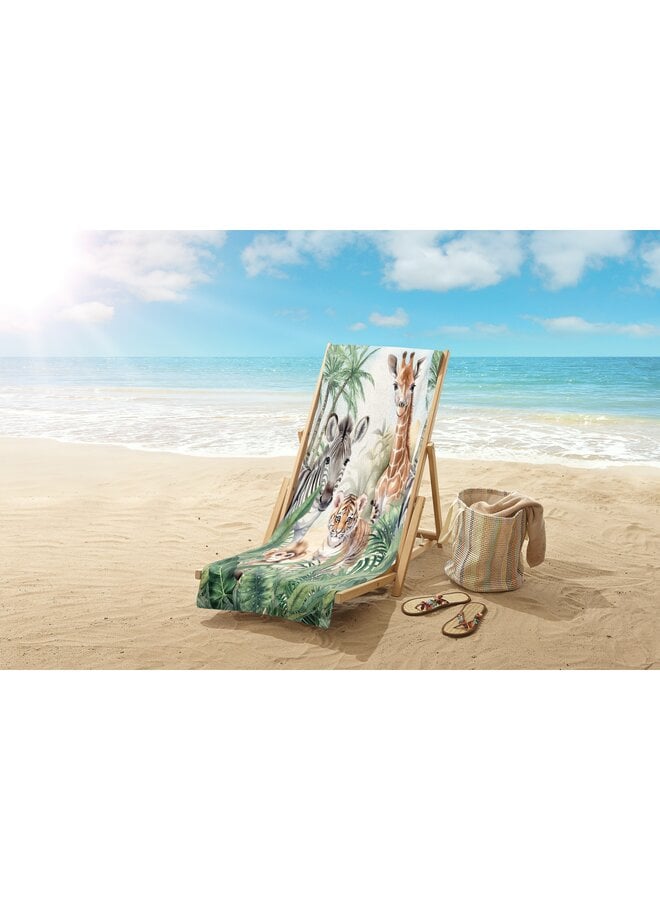 Good Morning Strandlaken Kids Thabo Multi - 75 x 150 - Velours