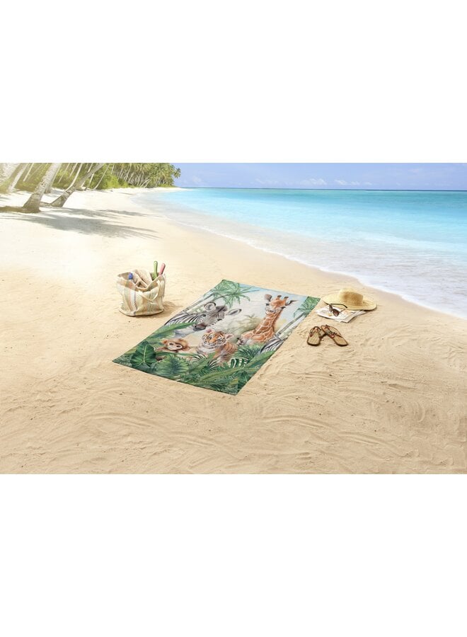 Good Morning Strandlaken Kids Thabo Multi - 75 x 150 - Velours