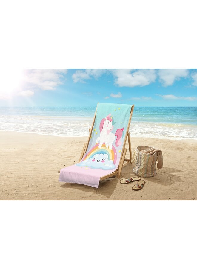 Good Morning Strandlaken Kids Sweety Multi - 75 x 150 - Velours