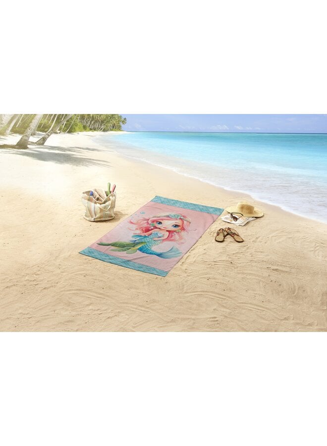 Good Morning Strandlaken Kids Alisse Multi - 75 x 150 - Velours