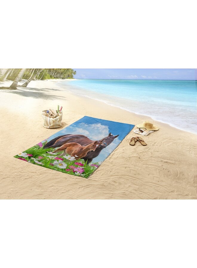 Good Morning Strandlaken Kids Dora Multi - 75 x 150 - Velours