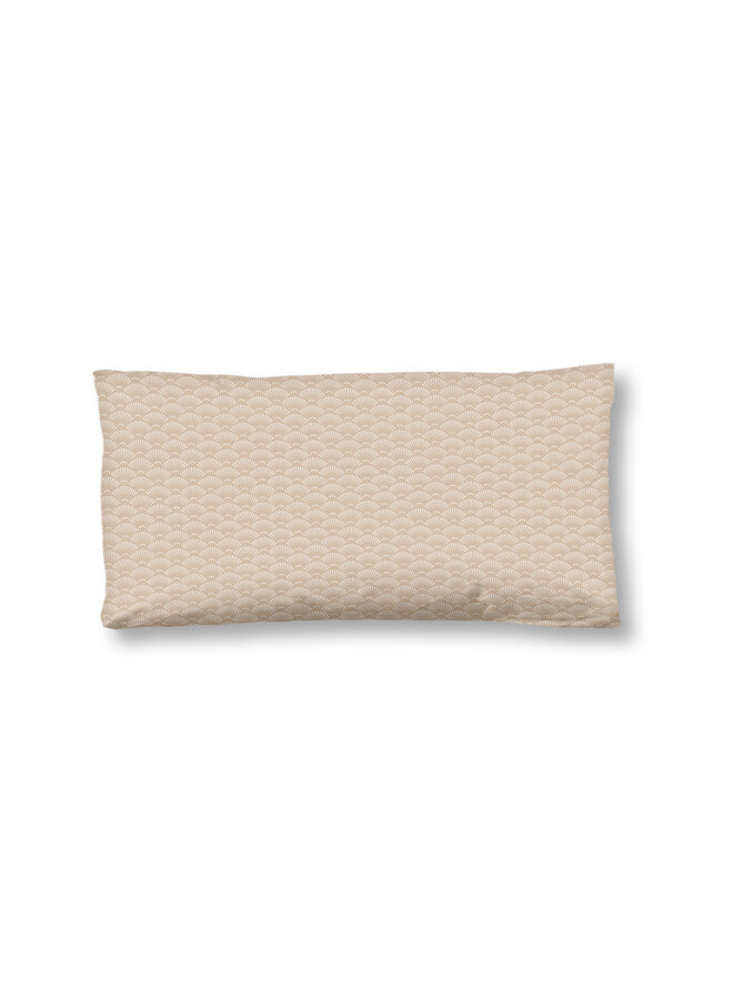 HIP Sierkussenhoes Nishell Blauw - Set Van 2 - 40 x 80 - Katoensatijn