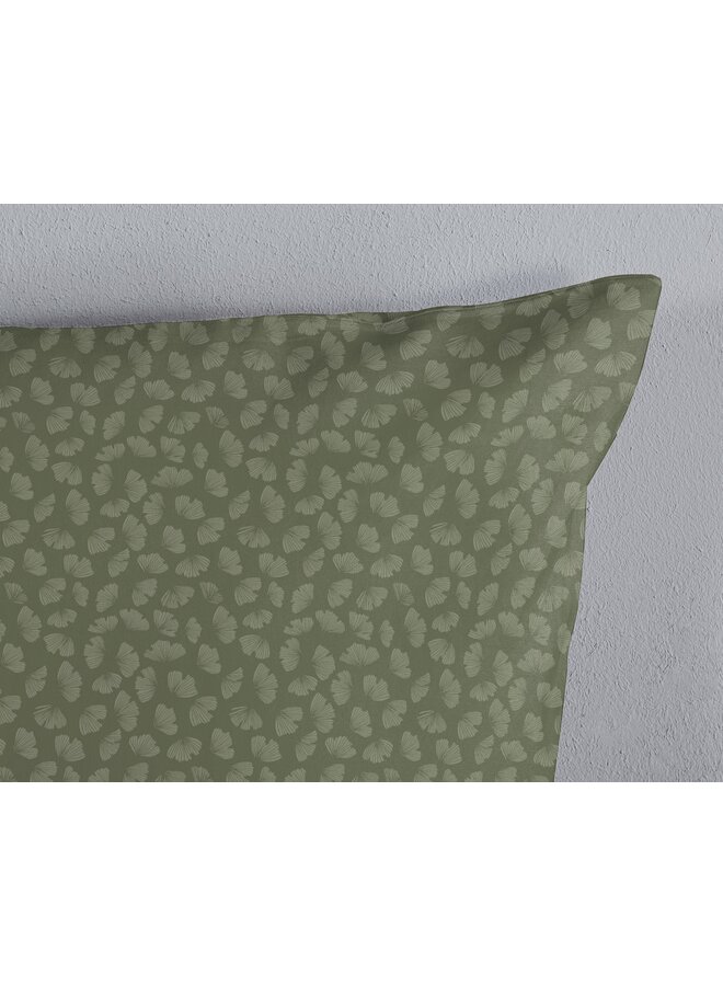 HIP Sierkussenhoes Janay Groen - Set Van 2 - 40 x 80 - Katoensatijn