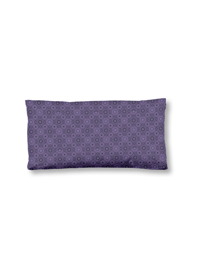 HIP Sierkussenhoes Abhay Paars - Set Van 2 - 40 x 80 - Katoensatijn