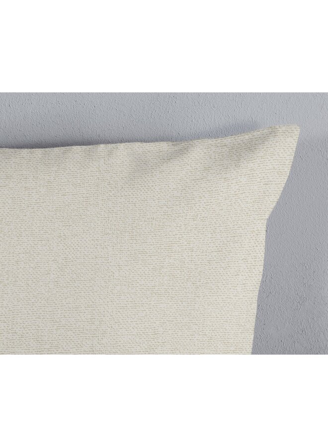 HIP Sierkussenhoes Maysa Ecru - Set Van 2 - 40 x 80 - Katoensatijn