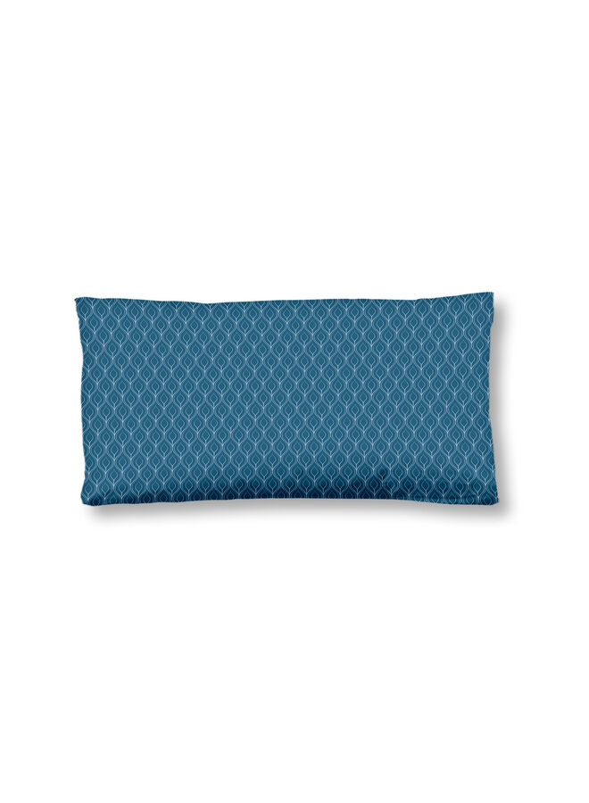 Sierkussenhoes Kodiak Blauw - Set Van 2 - Flanel