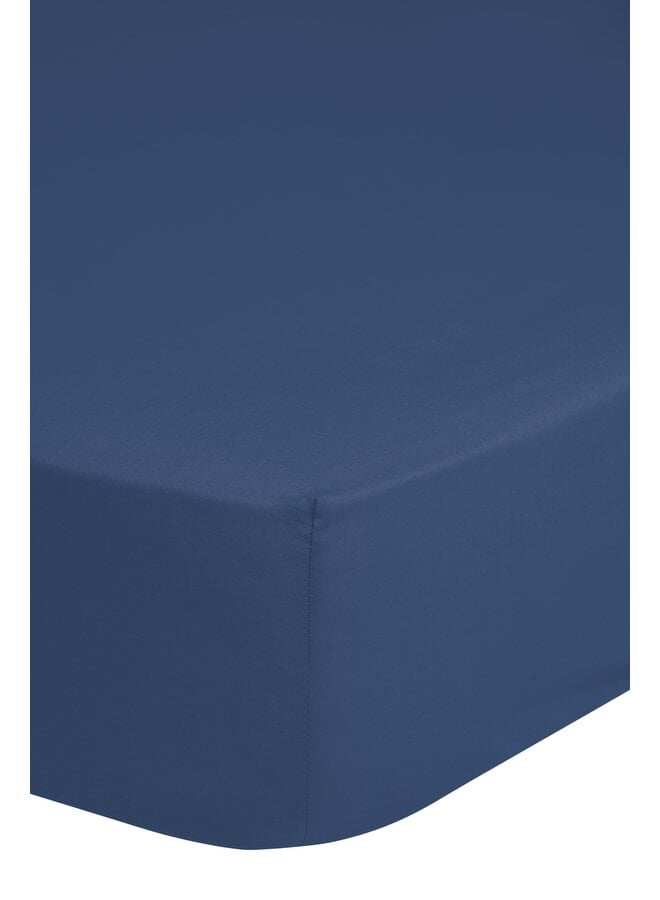 Hoeslaken Denim Blauw - Jersey