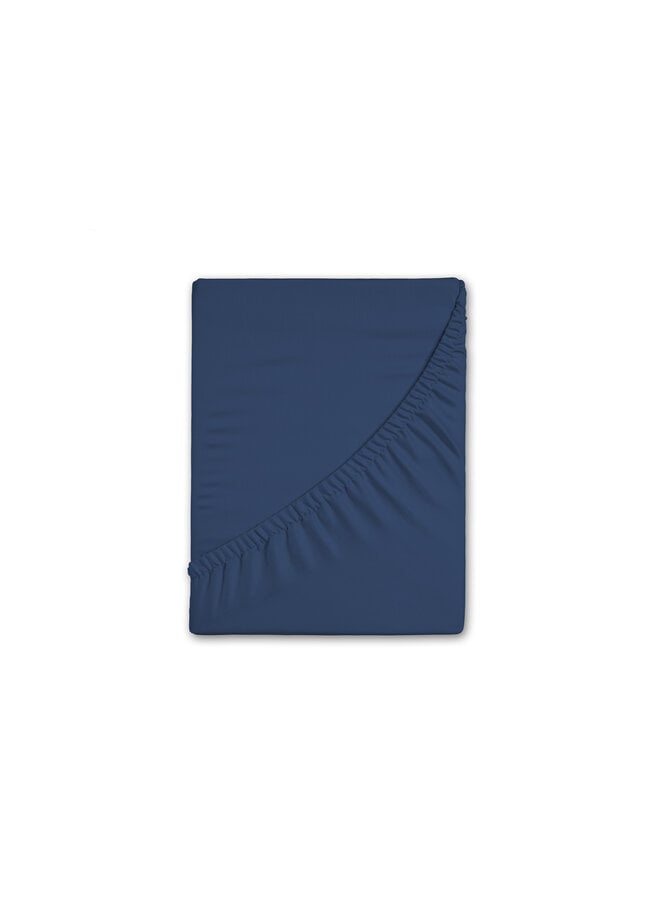 Good Morning Hoeslaken Denim Blauw - Jersey