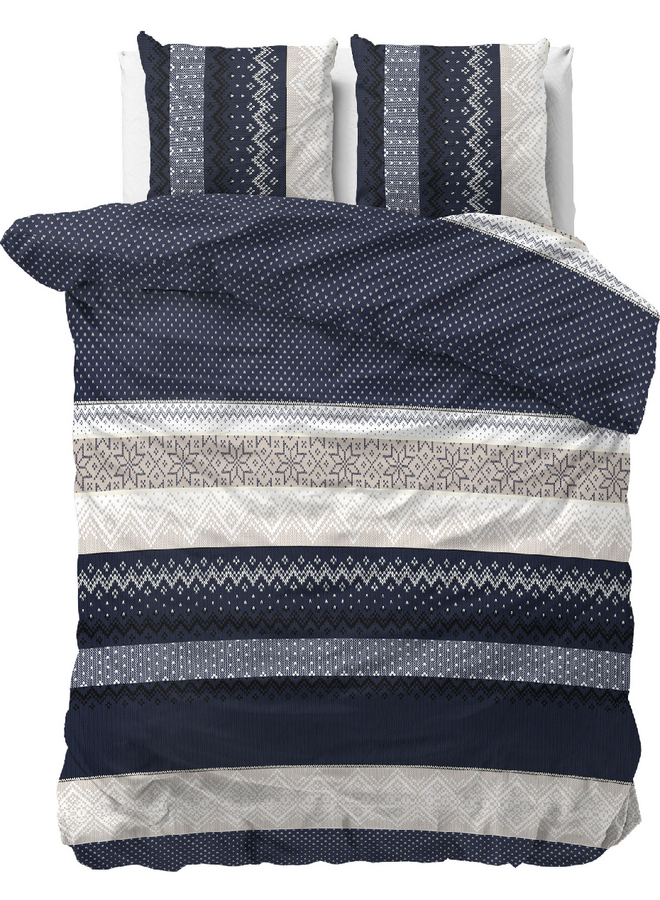Dekbedovertrek Elisabeth Navy - Blendend Katoen