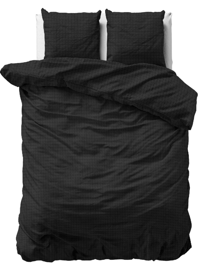 Sleeptime Dekbedovertrek Axel Zwart - Microvezel
