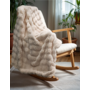 Sleeptime Plaid Pom Rabbit Zand - Fur
