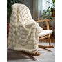 Sleeptime Plaid Pom Rabbit Beige - Fur