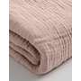 Dreamhouse Hoeslaken Roze - Mousseline Katoen