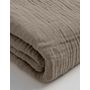 Dreamhouse Hoeslaken Taupe - Mousseline Katoen