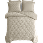 Sleeptime Lazy Dekbed Taupe/Grijs- Met Kussenslopen - Velvet