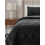 Sleeptime Lazy Dekbed Uni Zwart - Met Kussenslopen - Teddystof
