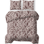 Sleeptime Lazy Dekbed Denzo Rood - Met Kussenslopen - Microvezel