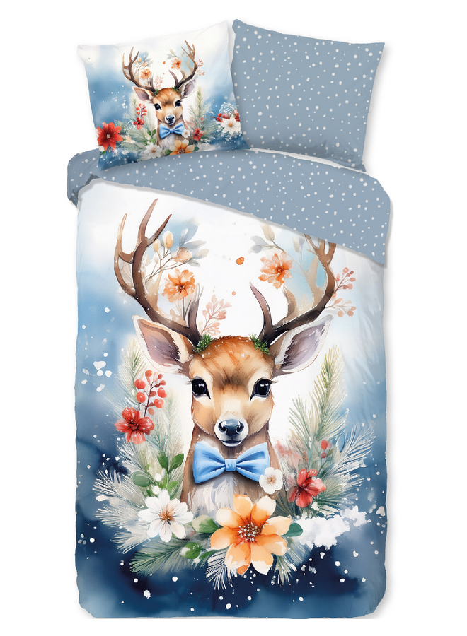 Dekbedovertrek Kids Cupid Blauw - Flanel