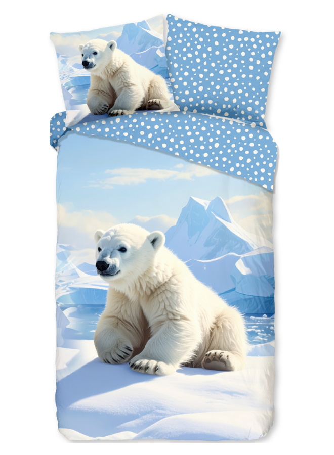 Dekbedovertrek Kids Emric Blauw - Flanel