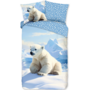 Good Morning Dekbedovertrek Kids Emric Blauw - Flanel