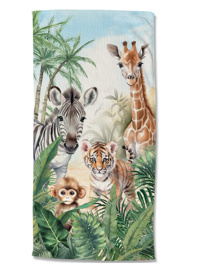 Strandlaken Kids Thabo Multi - Velours