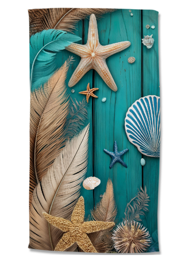 Strandlaken Bali Aqua - Velours
