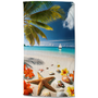 Good Morning Strandlaken Havana Multi - 100 x 180 - Velours