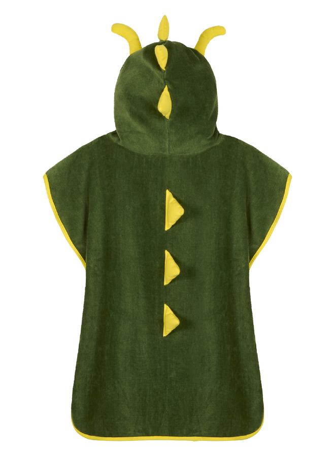 Good Morning Strandponcho Kids Joep Groen - 60 x 140 - Badstof