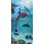 Good Morning Strandlaken Kids Will Blauw - 75 x 150 - Velours