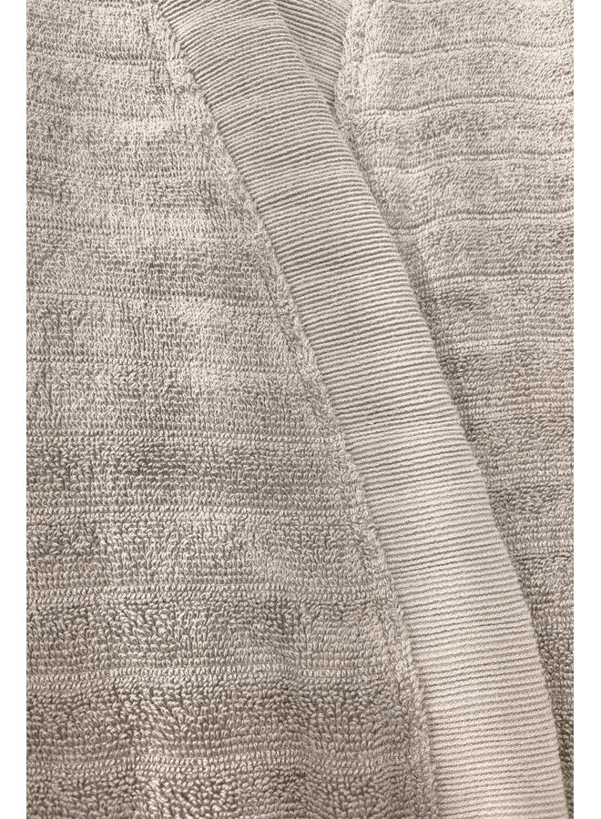 Heckett & Lane Badjas Prestige Taupe  - Katoen