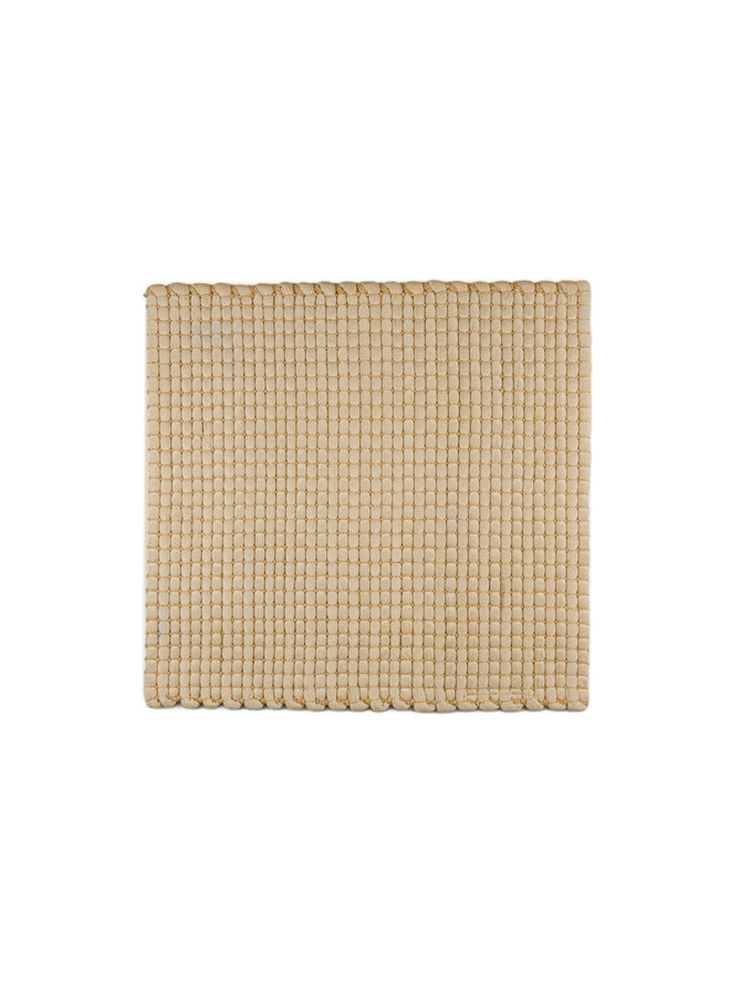 Heckett & Lane Badmat Vellutato Zand - Polyester/Katoen