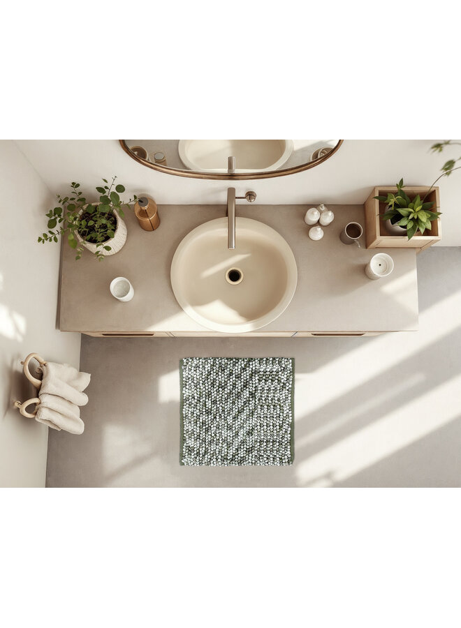 ZO! Home Badmat Zola Groen - Katoen/Polyester