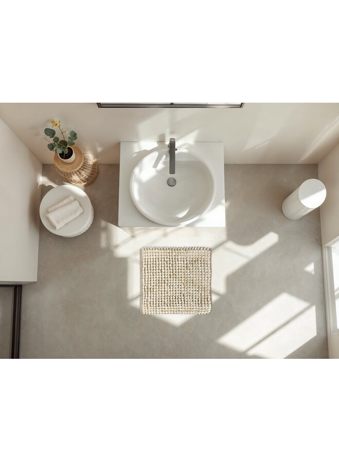ZO! Home Badmat Fabrizio Taupe - Katoen/Polyester