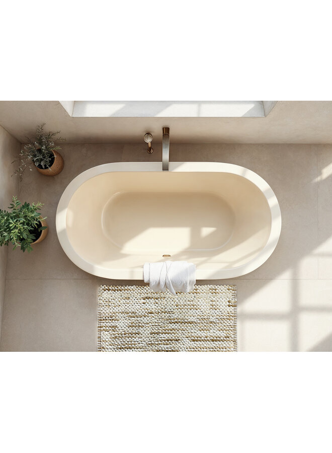 ZO! Home Badmat Vasco Naturel - Polyester/Katoen