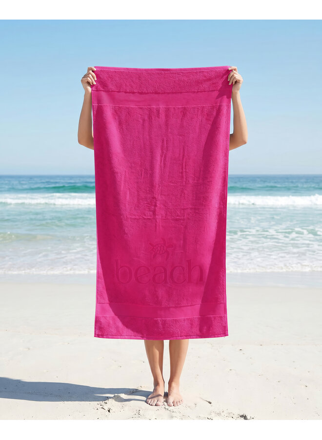 ZO! Home Strandlaken Turtle Beach Roze - Katoen
