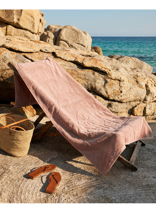 ZO! Home Strandlaken Lazy Beach Peach - Katoen