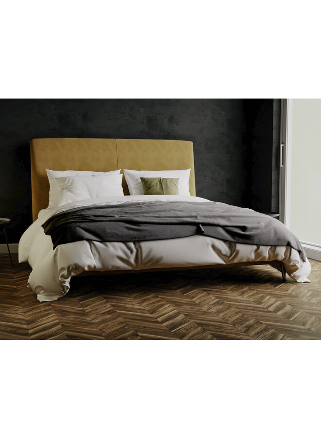 Yellow Sprei Lucinde Antraciet - Katoen